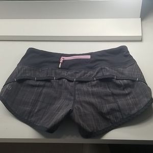 Lululemon speed short size 2